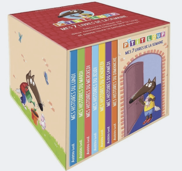 Ma bibliothèque P'tit Loup : Mes 7 livres de la semaine