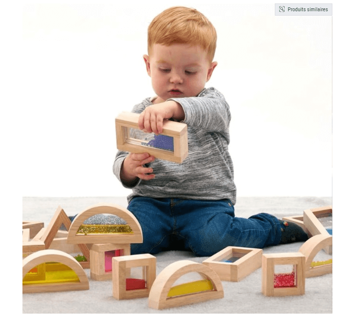 Set de 16 blocs sensoriels tickit