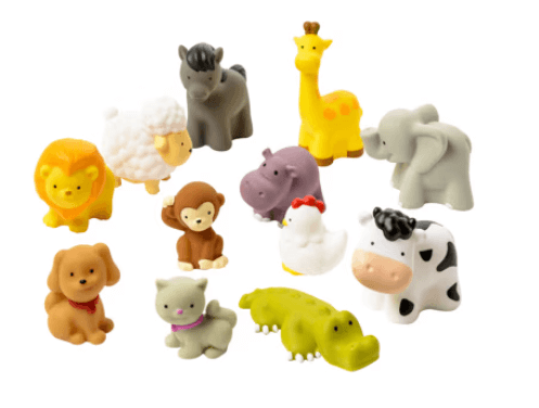 Set de 12 figurines animaux Oxybul