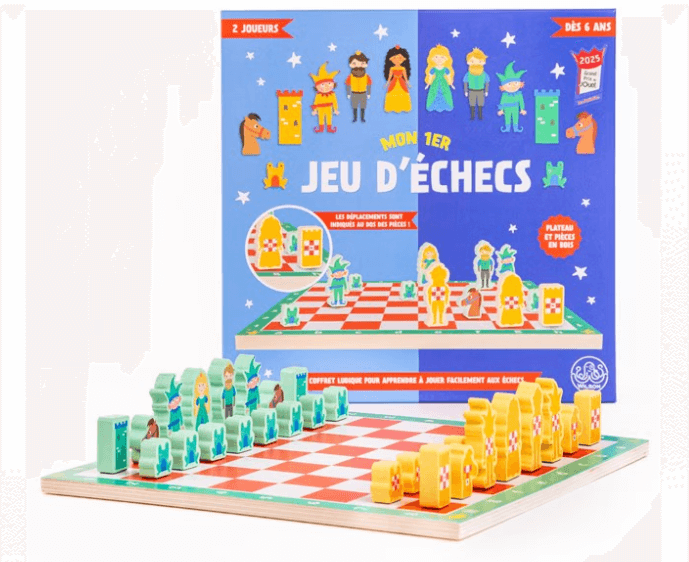 Mon premier jeu d'échecs