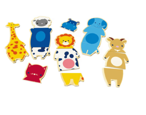 Puzzle magnétique animaux Oxybul