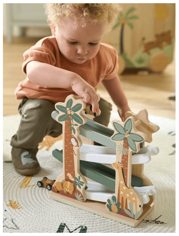 Le toboggan des animaux TANZANIE en bois FSC®